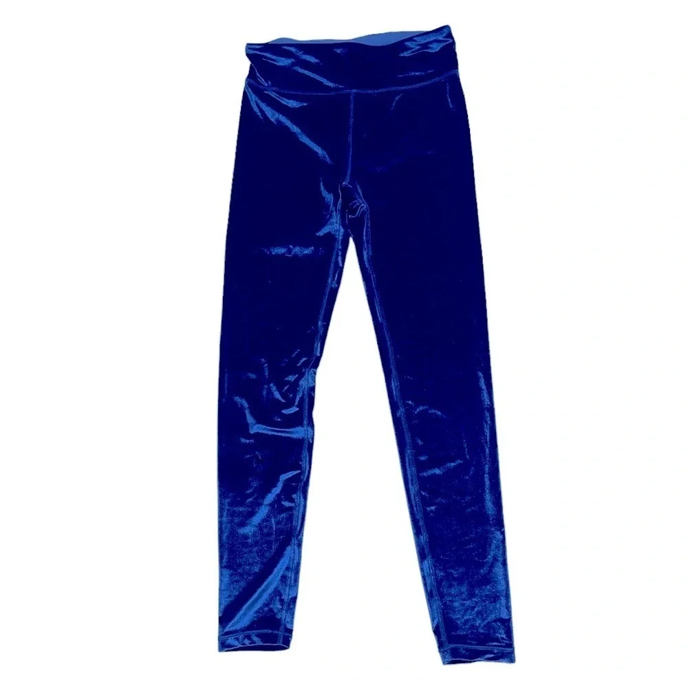 NWT $55 Athleta Girl Velvet like leggings size XXL
